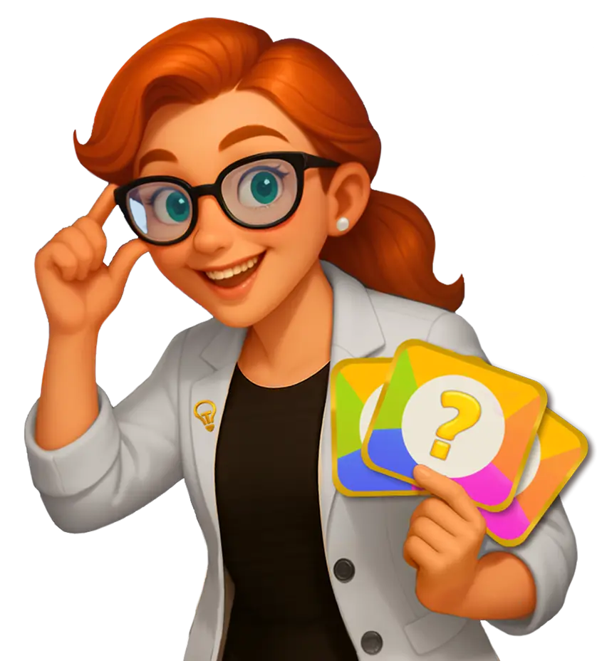 Girl with cards