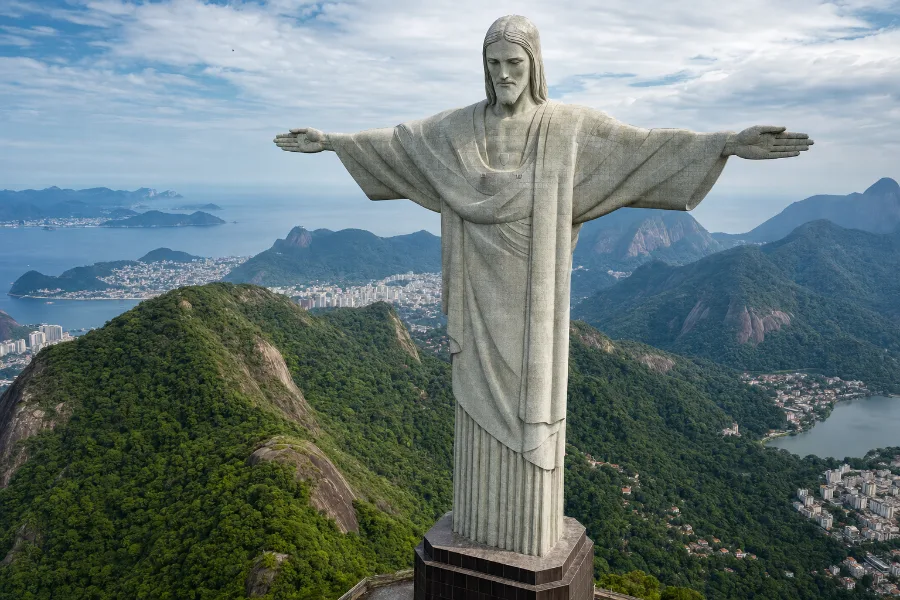 Christ the Redeemer (Cristo Redentor) in Brazil — jigsaw puzzle picture