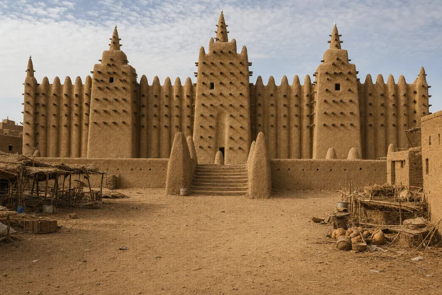 Great Mosque of Djenné in Mali — jigsaw puzzle picture
