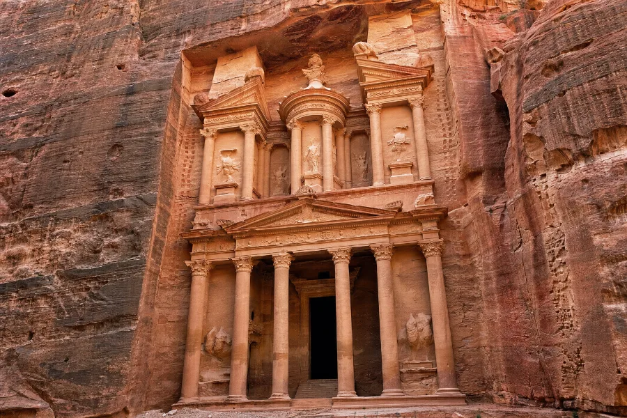 Al-Khazneh (The Treasury), Petra in Jordan — jigsaw puzzle picture
