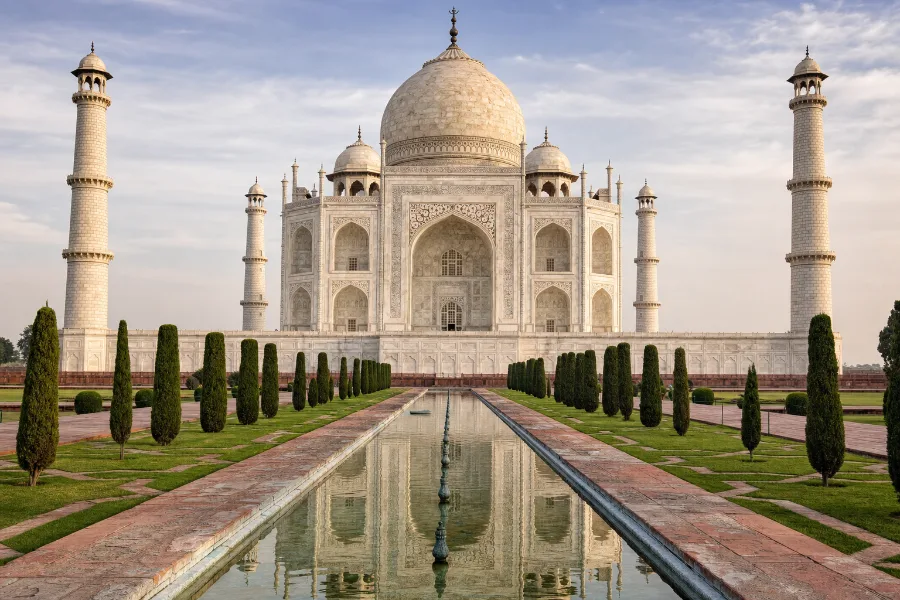 Taj Mahal in India — jigsaw puzzle picture